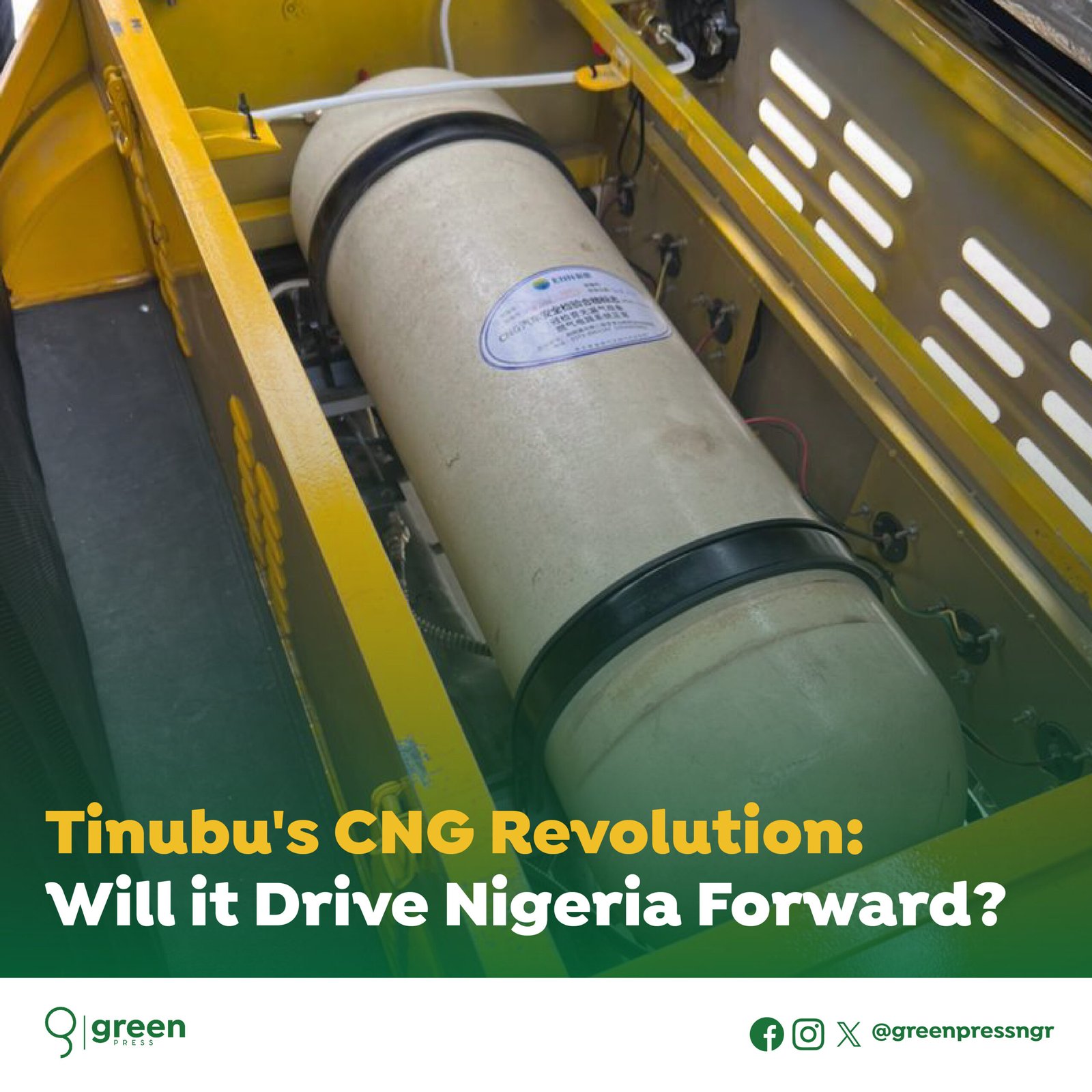 Tinubu’s CNG Revolution: Will it Drive Nigeria Forward ?