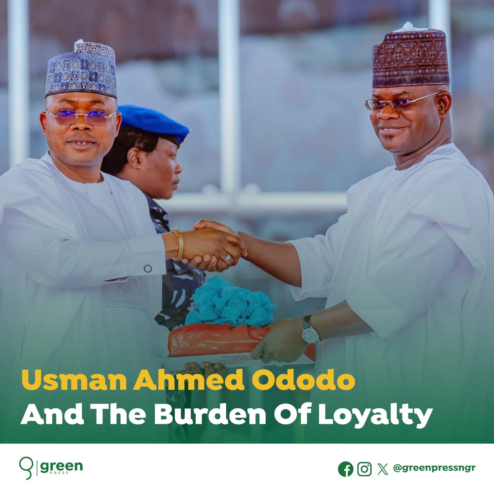 Usman Ahmed Ododo and the Burden of Loyalty