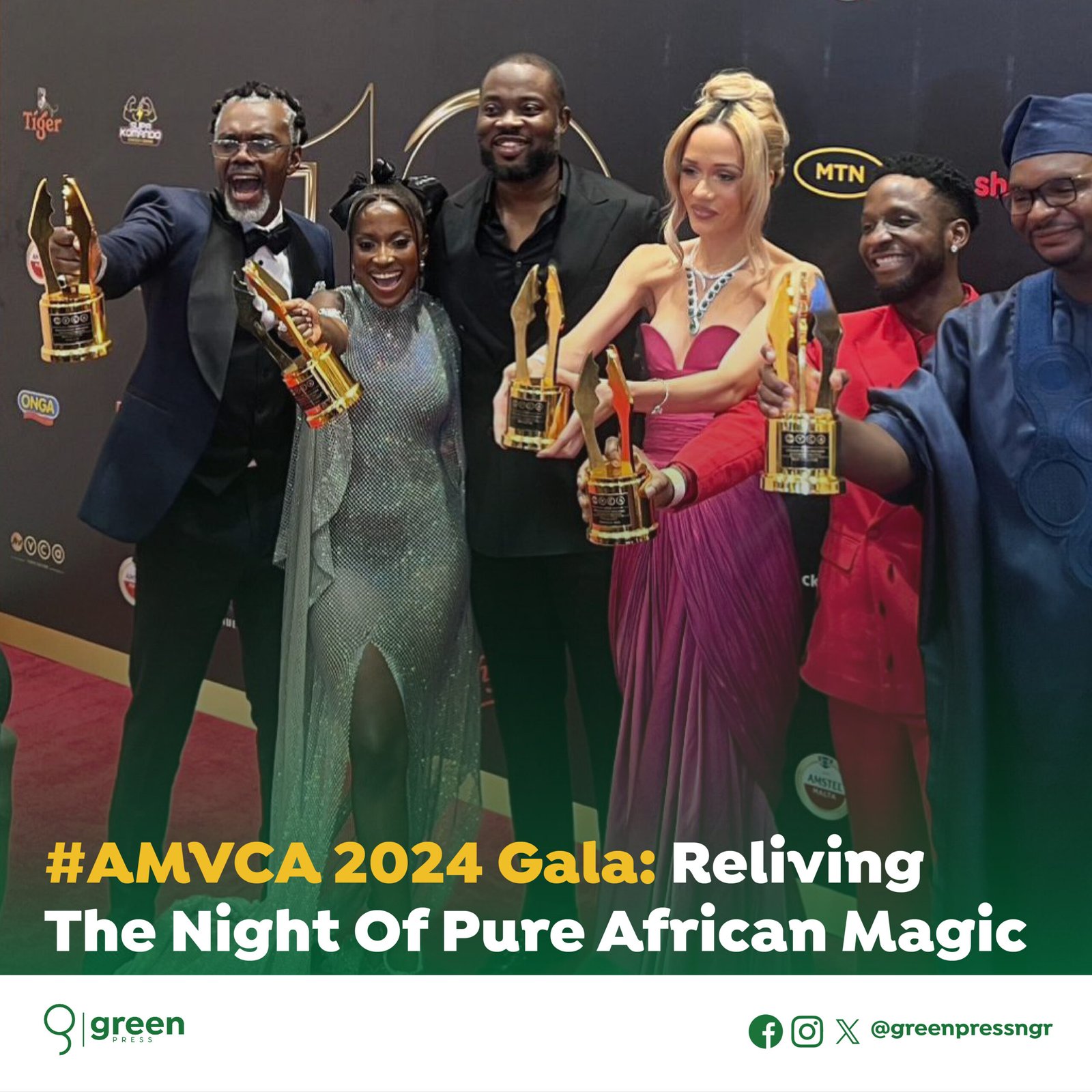 #AMVCA 2024 Gala: Relieving the Night of Pure African Magic