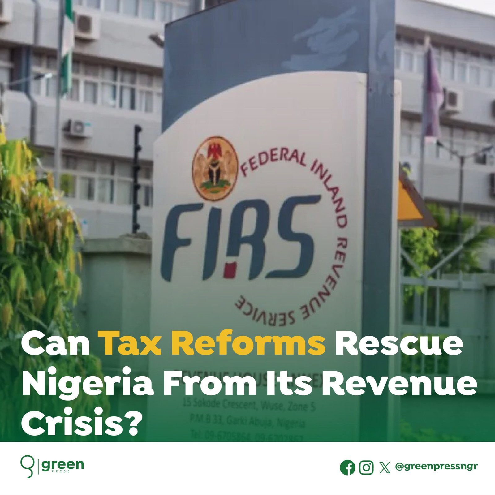 Can Tax Reforms Rescue Nigeria From Its Revenue Crisis?